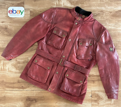 Giacca pelle belstaff - pelle,