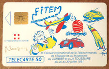 FITEM 91 TELECARTE RÉF PHONECOTE En91a PHONE CARD TELEFONKARTE SCHEDA TARJETA
