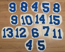 50 Numeri anni '80 ENNERRE NR MAGLIA AVELLINO ROMA NAPOLI MILAN CALCIO Shirt