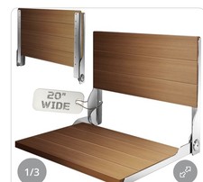 Sedile doccia pieghevole in