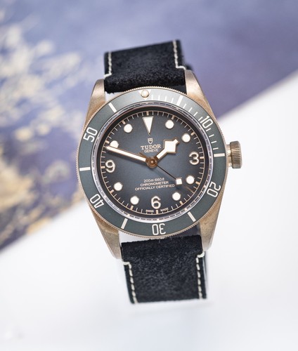 Tudor black bay bronze - black, |