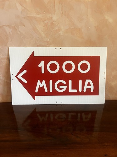 Mille miglia cartello - mille,