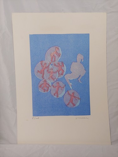 Mino maccari litografia prova - maccari,