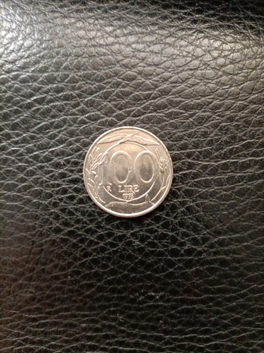 Moneta 100 lire - del, 1993