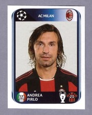 ANDREA PIRLO Figurine Panini UEFA CHAMPIONS LEAGUE 2010 2011 OTTIMA MINT #422