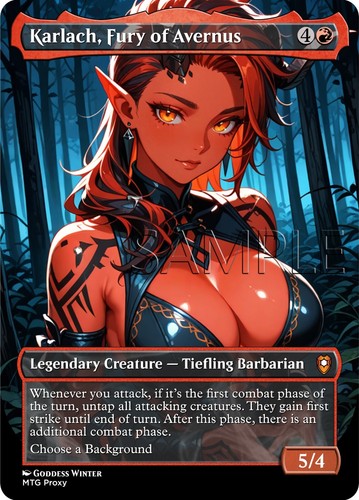 Mtg karlach fury - karlach,, of