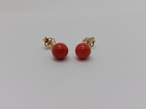 Orecchini bottone con - orecchini,