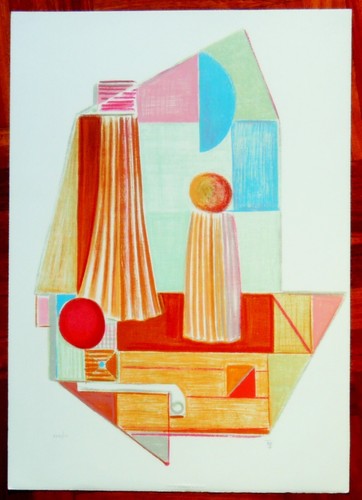 Mario tozzi litografia - mario, tozzi.