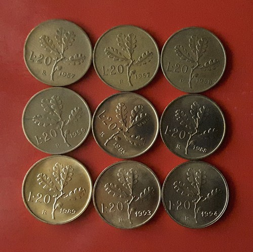 Monete lire 1957 - monete,