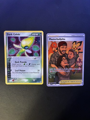 Dark celebi 101 holo ex - dark,
