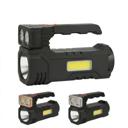 Torcia portatile usb led cob - usb,