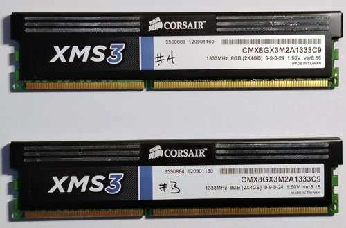 Corsair xms3 ddr3 kit - kit, ram