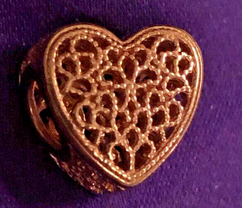 Charm pandora rose pieno - pieno, di