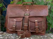 Borsa da uomo vintage in pelle