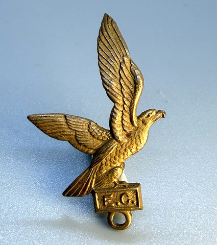 Vintage badge the eagle - badge,