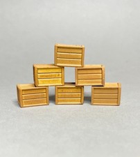 6 Casse H0 1:87 per diorama