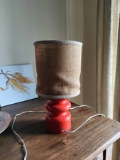 Vintage bedside table lamp - vintage,