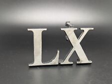 LANCIA DELTA LX 82428497 LOGO SIGLA EMBLEMA FREGIO STEMMA SCRITTA BADGE TARGA