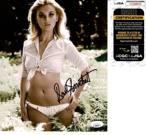 Foto firmata barbara - barbara, bouchet