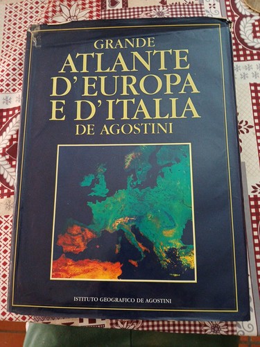 Grande atlante europa e - d'europa,