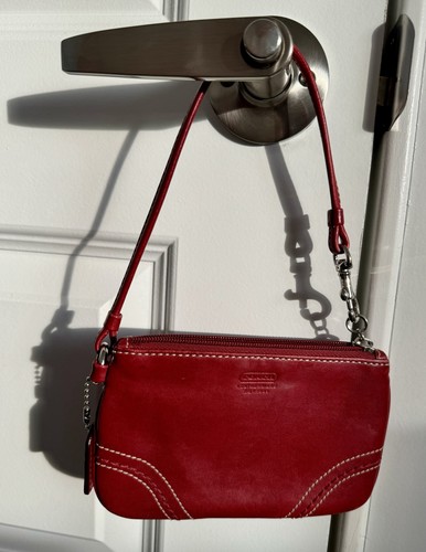 Borsa vintage coach wristlet - borsa,