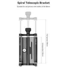 Porta telefono bici regolabile per smartphone varie misure e vestibilità perfetta
