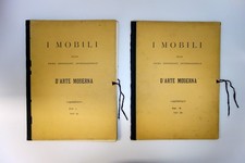 I Mobili alla Prima Esposizione Internazionale d'Arte Moderna 80 Tavole Completo