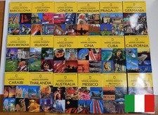 Lotto collezione 18 Guide Viaggio National Geographic in ITALIANO - buono stato