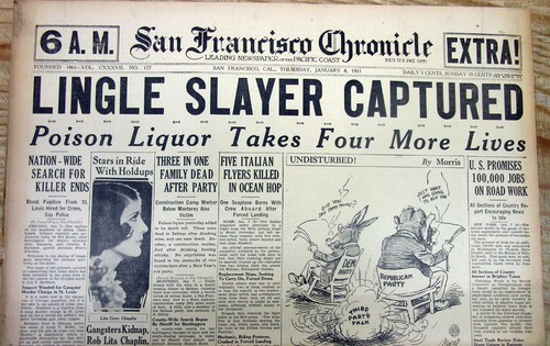 Best 1931 headline newspaper