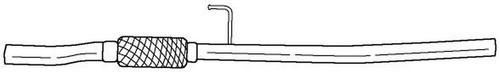 Tubo gas scarico per - 60,