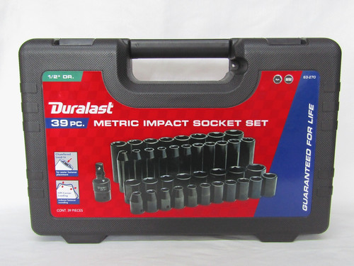 Duralast 39pz set - di, prese