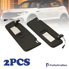 Pair Front Sun Visor Panel W/