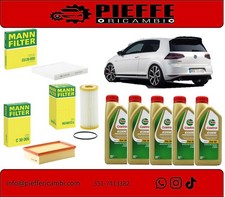 TAGLIANDO 3 FILTRI MANN + 5 LT