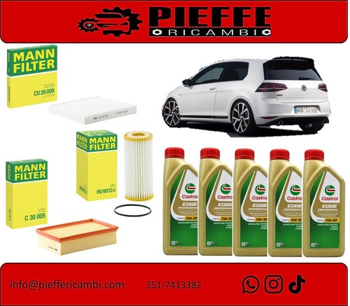 Tagliando filtri mann 5 lt - tagliando, +