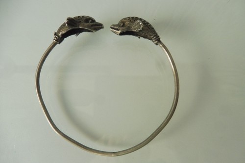 Bracciale 835 argento pesci - bracciale,,
