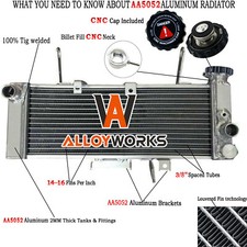 Aluminium Radiateur Pour