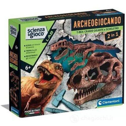 Scienza 19324 rex cranio - 19324, t-rex