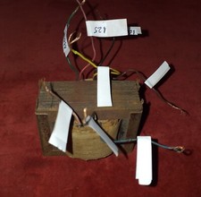 AUTOTRASFORMATORE DI ALIMENTAZIONE PER RADIO D'EPOCA DA COMODINO.  Leggi bene!..