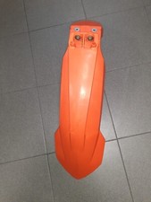 Parafango KTM  250 EXC F 2019 anteriore usato rigato ORIGINALE KTM arancione