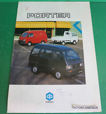 per PIAGGIO  PORTER FURGONE CATALOG DEPLIANT BROCHURE PUBBLICITA FURGONCIONO  