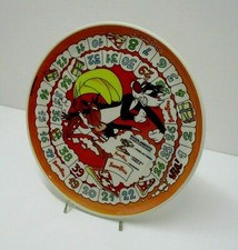 🟢  PIATTO SERIE BUONA PIZZA  WORNER BROS  IN CERAMICA -M-343