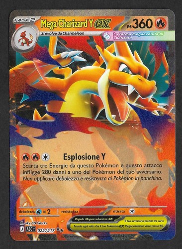 Mega charizard 217 - y, ex