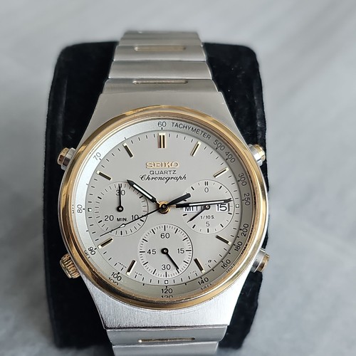 Seiko 7a38 7190 cronografo - seiko, 7a38-7190