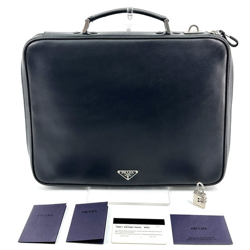 Prada saffiano valigetta - prada,