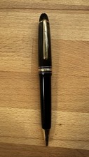 Montblanc Meisterstuck Ballpoint Pen Gold Coat - penna a sfera nera e oro giallo