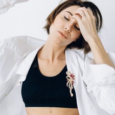  5 pezzi anti-esposizione fibbia spilla decorazione spilla donne vestiti