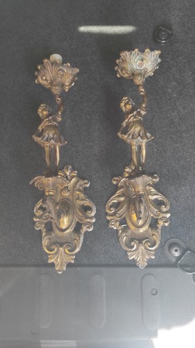 Coppia applique candelabri - applique/candelabri, da