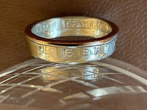 Anello moneta quarto - , di
