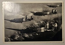 CARTOLINA MILITARE AERONAUTICA - "CICOGNE" IN MISSIONE BELLICA - VIAGGIATA  1941