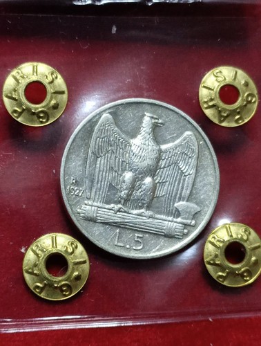 Lire 1927 rosette - 5, **